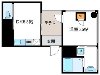 間取図 京都グリ－ンフィ－ルド桂坂