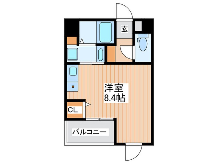 間取図 サンティ－ル大和田