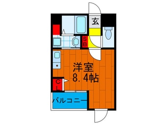 間取図 サンティ－ル大和田