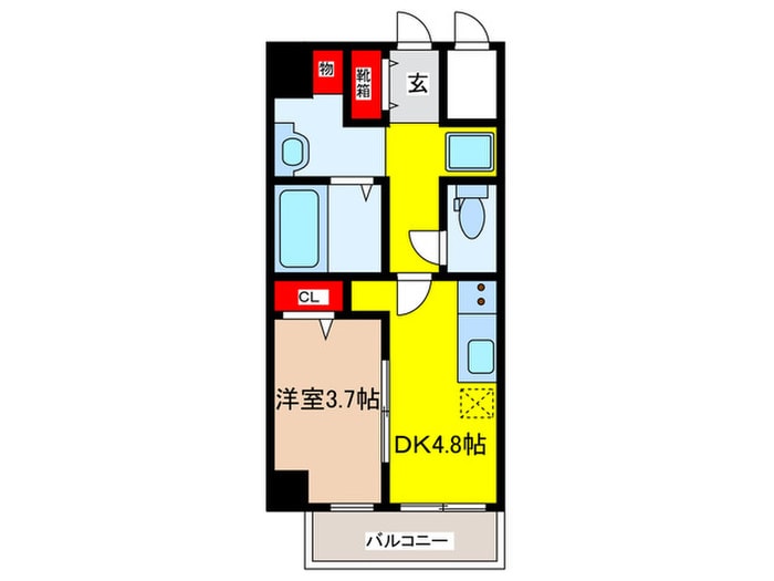 間取り図 Ｂｒｉｌｌａｎｔｅ東花園