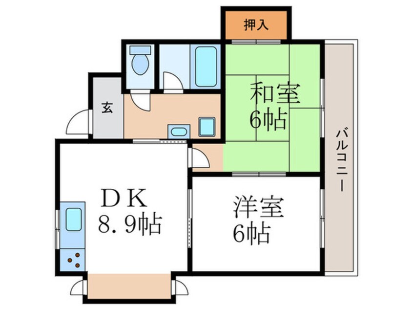 間取図 コンポ　ステラ