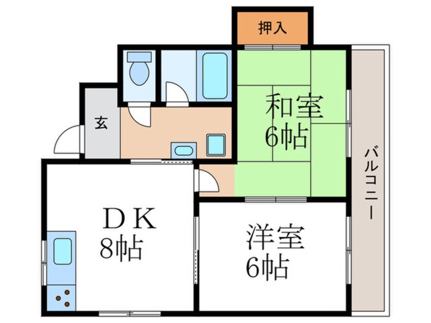 間取図 コンポ　ステラ