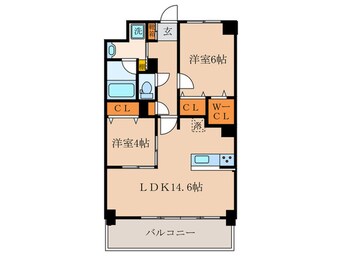 間取図 ザ・グレース京都岡崎