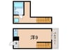 スマイルⅢ番館 1Rの間取り