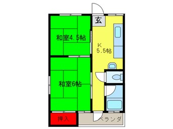 間取図 和光ハイツ