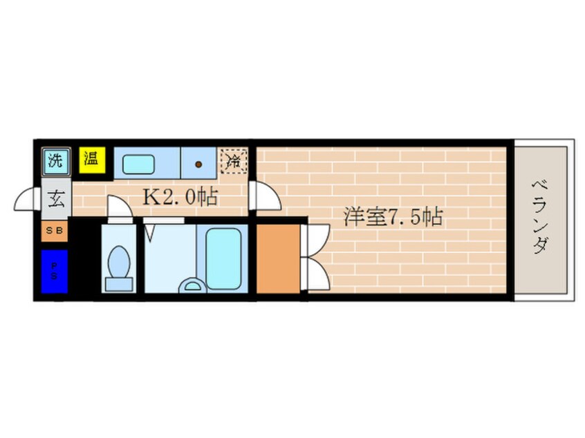 間取図 コリンシア