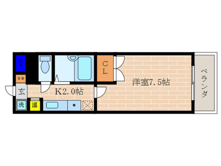 間取図 コリンシア