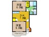 リエ－ジュ 2DKの間取り