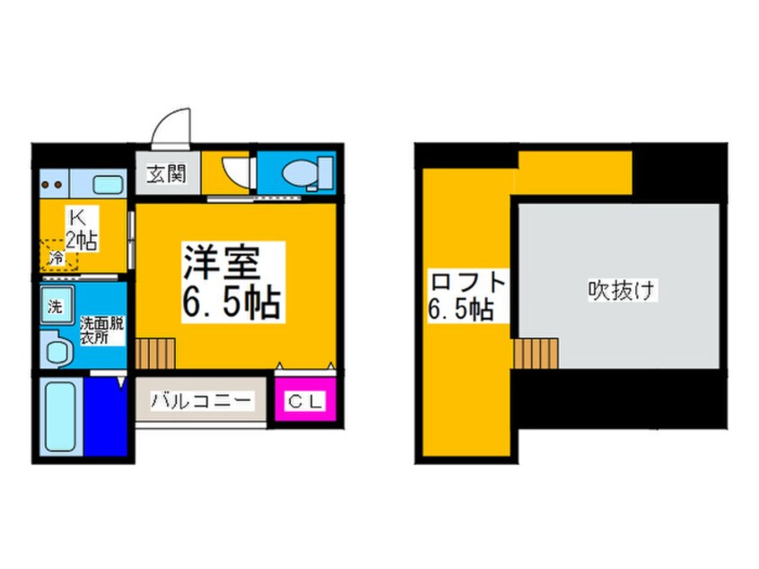 間取図 Ｖｅｎｔｉｓｅｔｔｅ