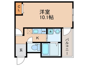 間取図 フジパレス西今川ウエスト