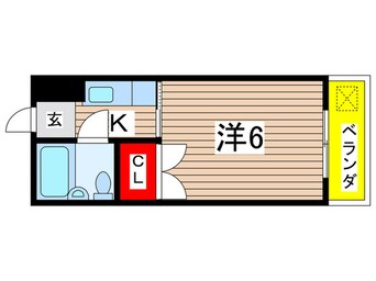 間取図 ピエスあさのＡ棟