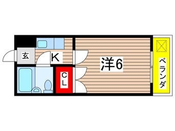 間取図 ピエスあさのＡ棟