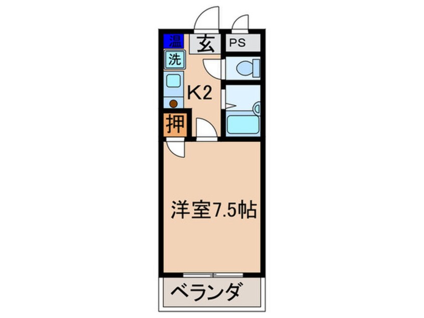 間取図 アクティブニシモト