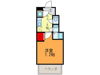 間取図 ラ・フォ－レ長田