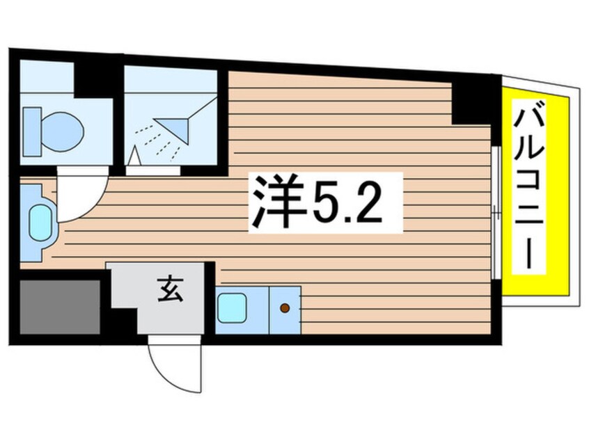 間取図 GROOVE待兼山