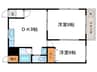 太田マンション 2DKの間取り
