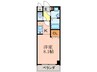 ＲＥＣＥＳＳ　ＣＯＵＲＴ　2 1Kの間取り
