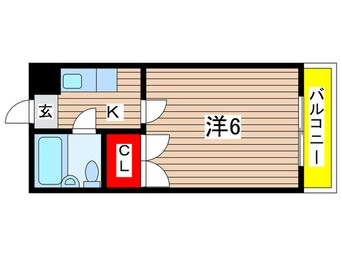 間取図 ピエスあさのＢ棟