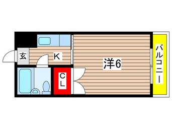 間取図 ピエスあさのＢ棟