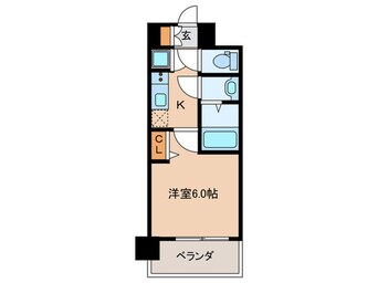 間取図 ﾚｼﾞｭｰﾙｱｯｼｭ都島ﾌﾞﾘｰｾﾞ(508)