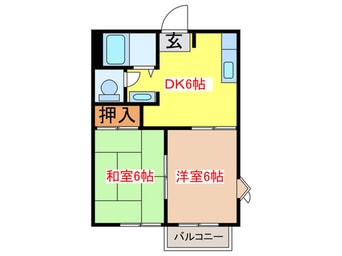 間取図 高田ハイツＢ