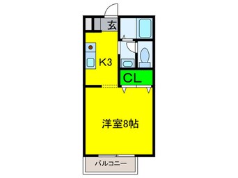 間取図 マイネハイム石津