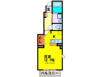 間取図 ハイツあぜりあ