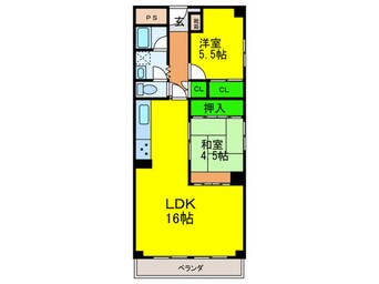 間取図 メゾンドール羽衣(113)