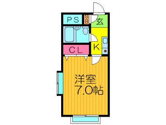 間取図 鉄建ハイツ２号館