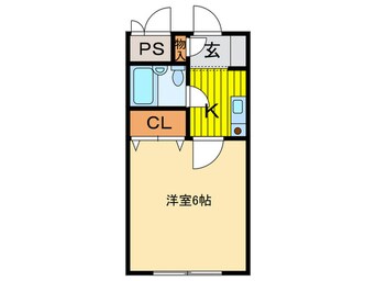 間取図 鉄建ハイツ２号館