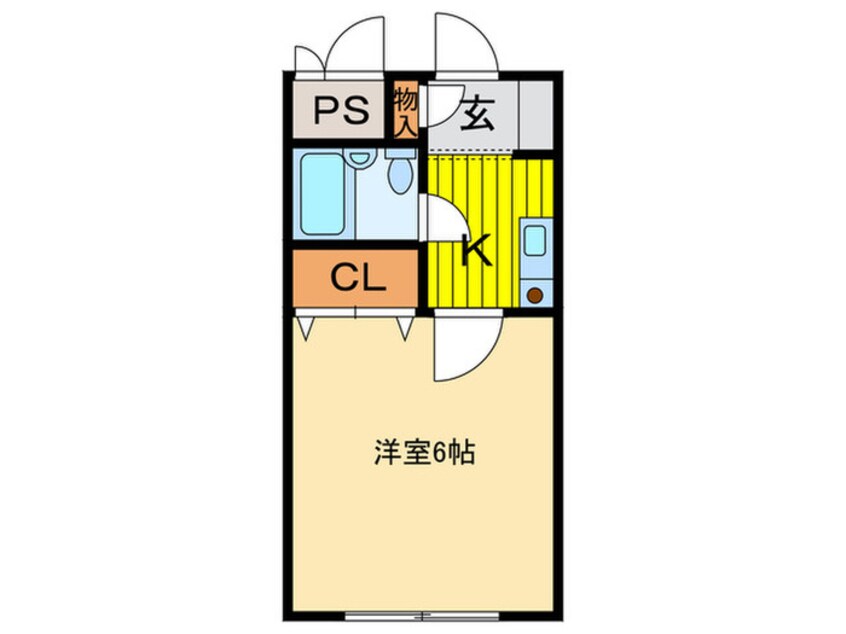 間取図 鉄建ハイツ２号館