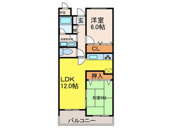 間取図 ラ、コンコルド