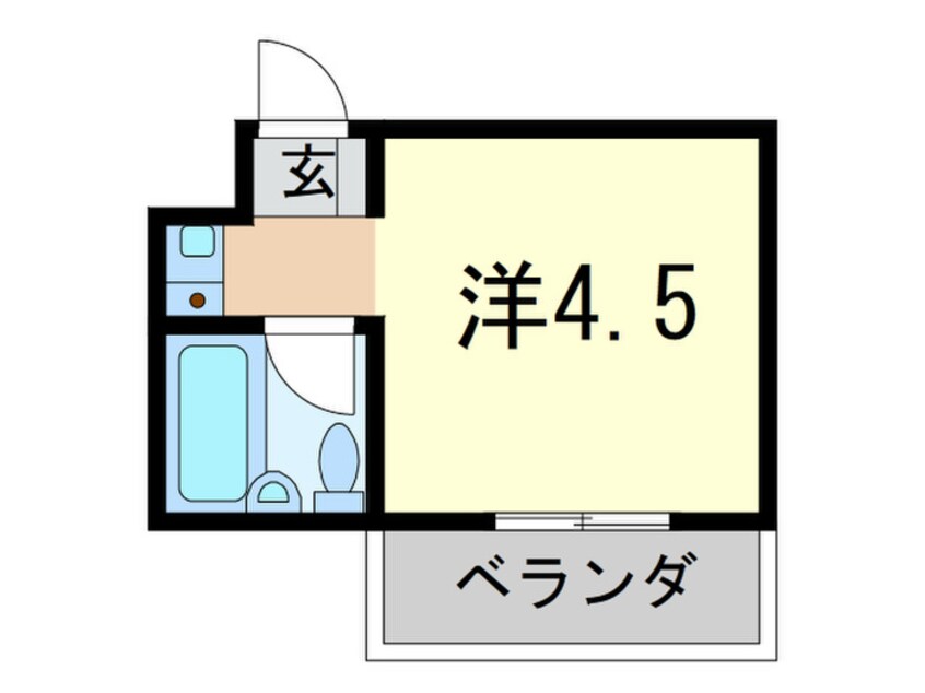 間取図 クリアメモリー西宮