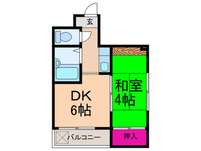 間取図 三国鈴木ﾋﾞﾙ