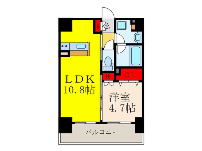 間取図 JP noie 吹田垂水