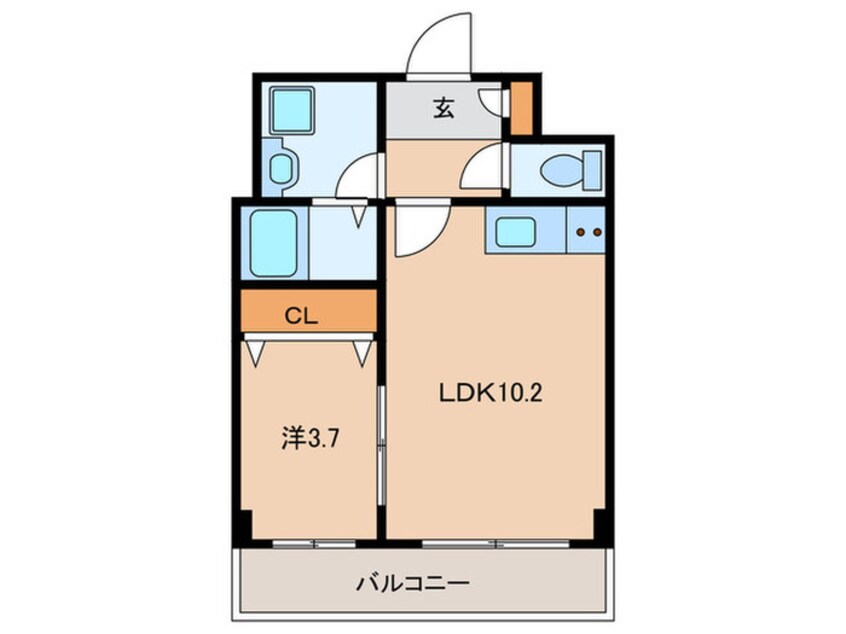 間取図 ラパン　すみよし