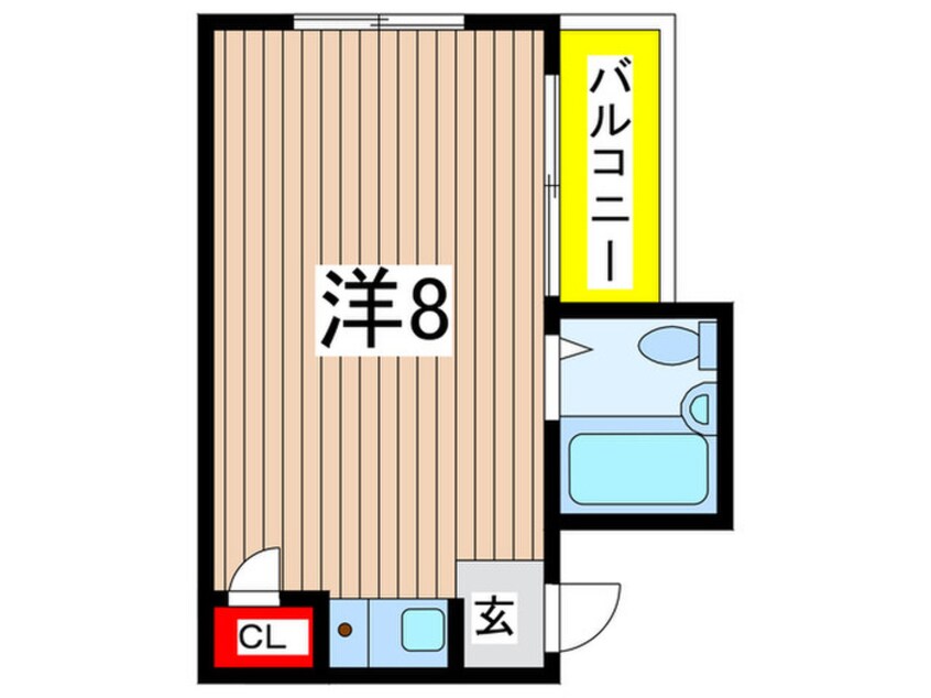 間取図 プルシャン太秦