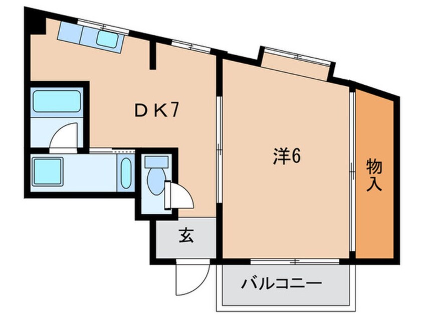 間取図 森田ハイツ