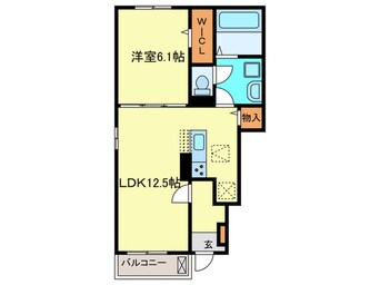 間取図 ロジュマンＫ．Ｈ．Ｓ　Ⅱ