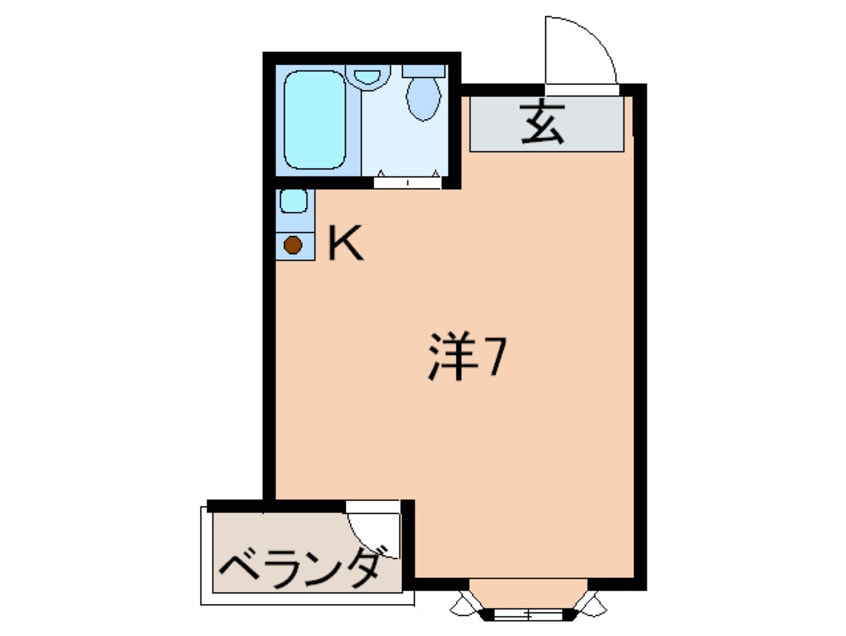 間取図 ﾛﾌﾄ瑞光