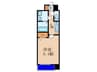 ﾚｼﾞﾃﾞﾝｽ大阪福島ﾌｫﾙﾃ(303) 1Kの間取り
