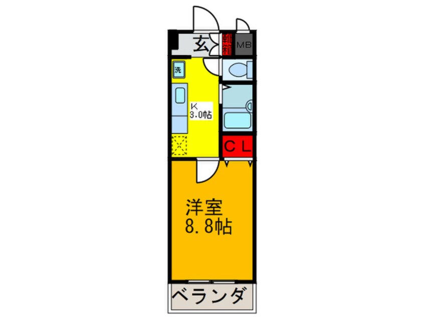 間取図 PRIMROSE