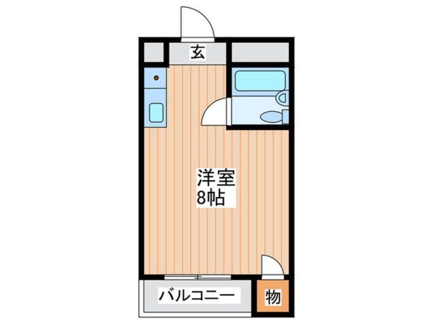 間取図 ロ－タリ－マンション西三荘