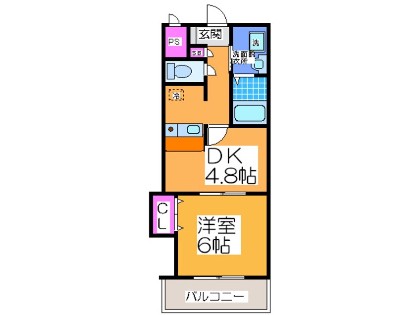 間取図 エミネンスパレス