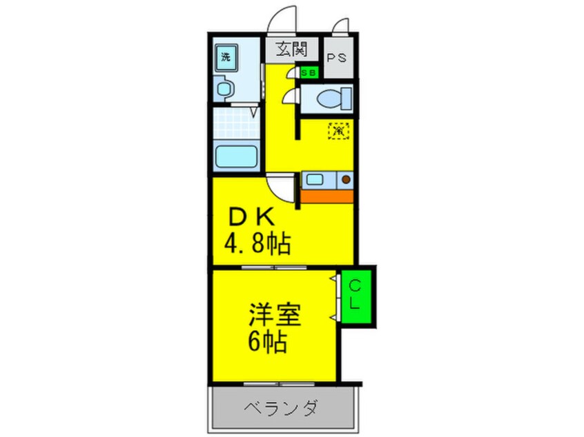 間取図 エミネンスパレス