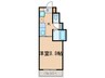 Ｂｅｑｕｅｍ２１ 1Kの間取り