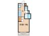 Ｂｅｑｕｅｍ２１ 1Kの間取り