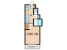 Ｂｅｑｕｅｍ２１ 1Kの間取り