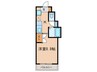 Ｂｅｑｕｅｍ２１ 1Kの間取り
