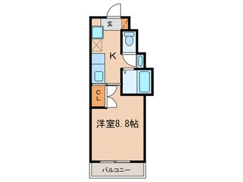 間取図 Ｂｅｑｕｅｍ２１